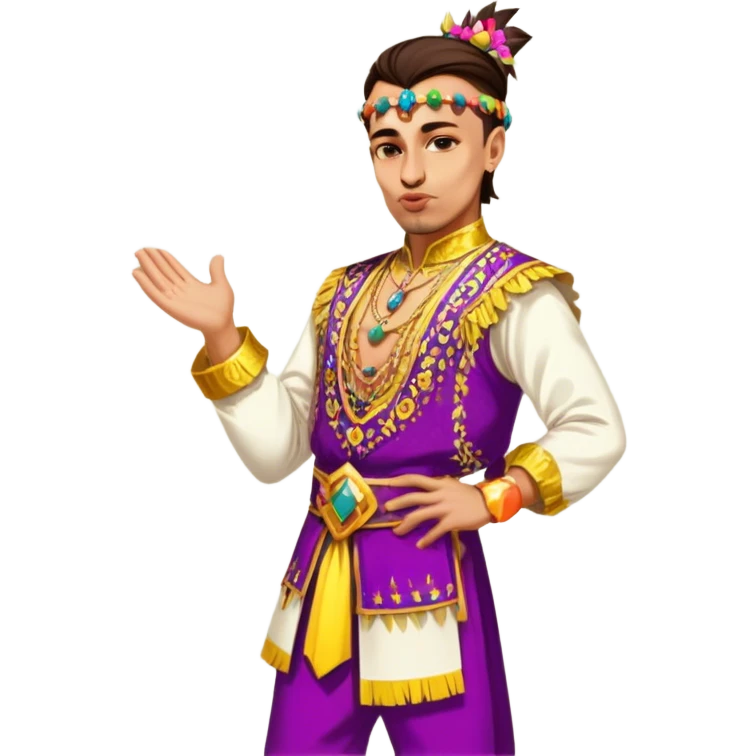 Colorful Parade Participant emoji