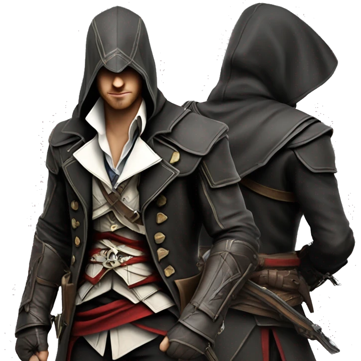 Assassin's Creed ,jacob frye happy hoood on emoji