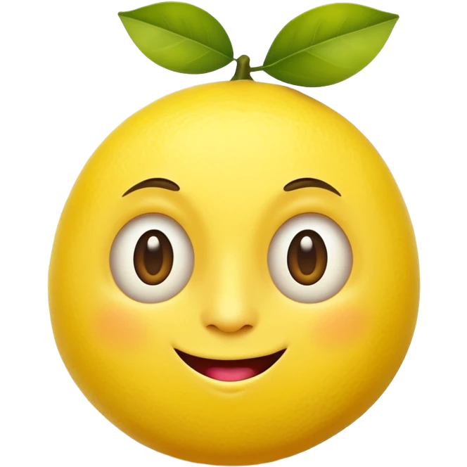 Citron marrant emoji