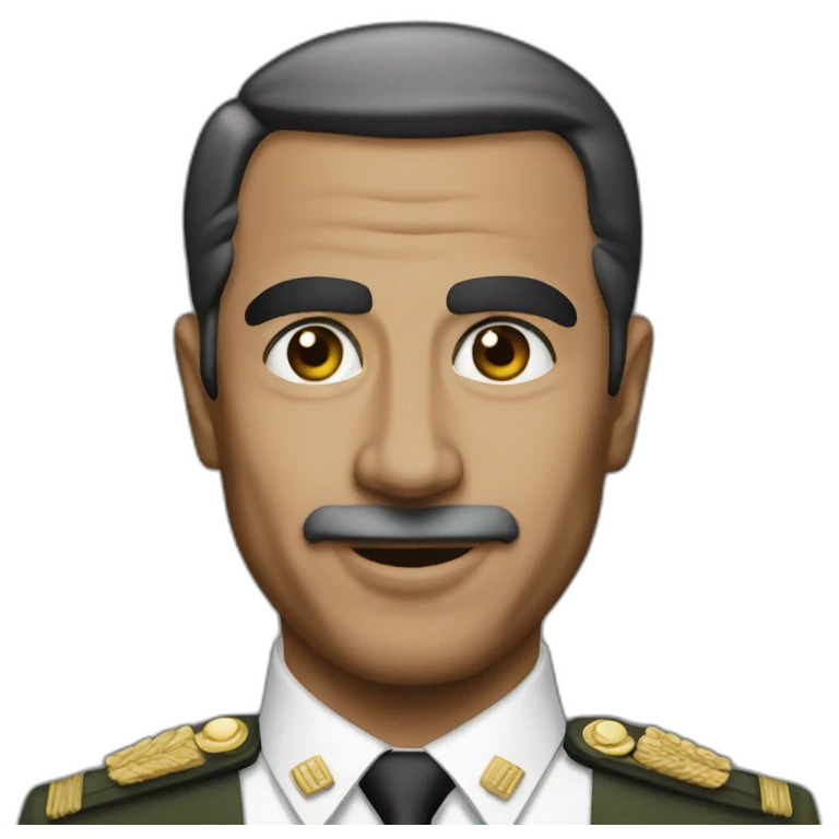 Irak president emoji