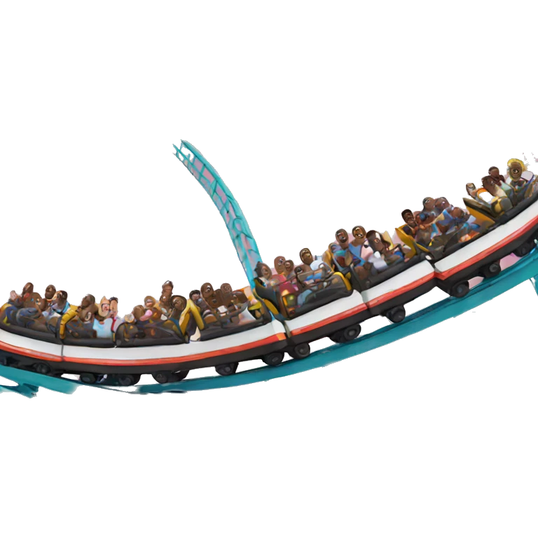  Roller coaster emoji