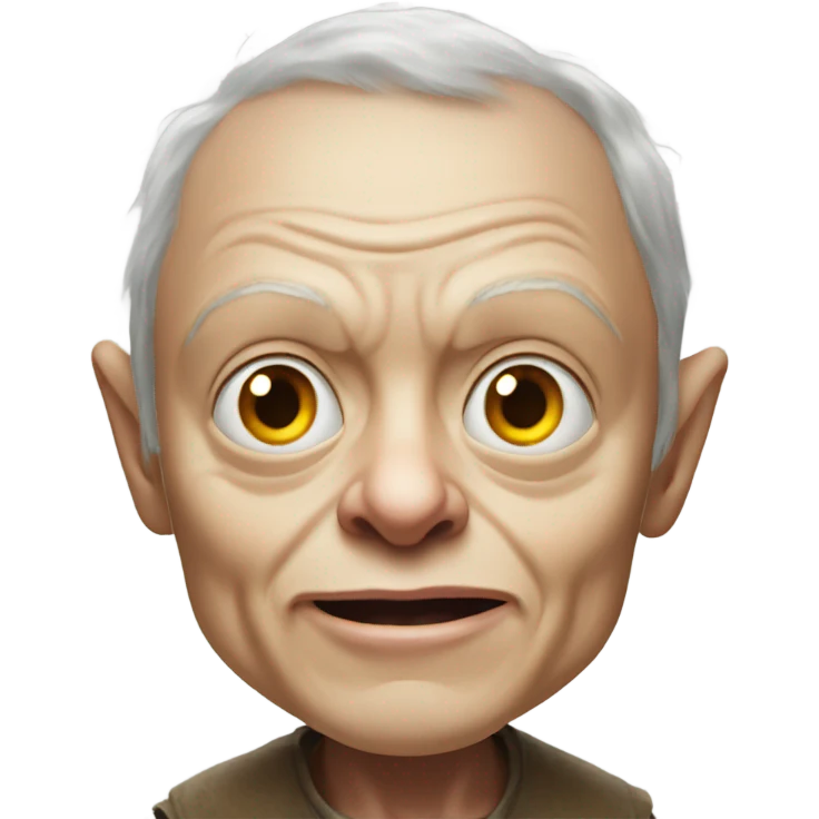 Golum Elon musk emoji
