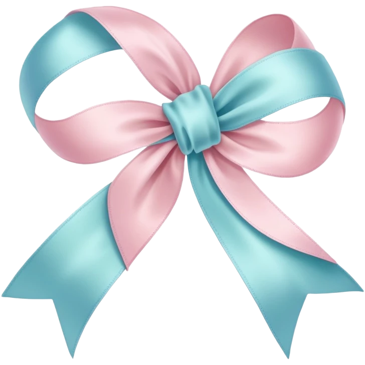 Romantic pastel Silk-ribbon emoji