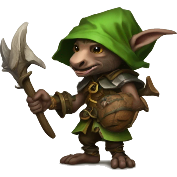 A Skaven packmaster draggin a wood elf backwards  emoji