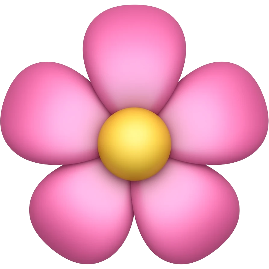 Pink emoji