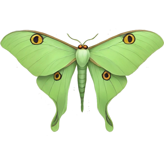 Luna Moth  emoji