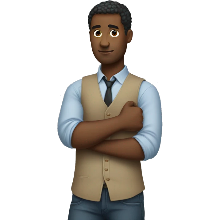 man rolling up his sleeves emoji emoji