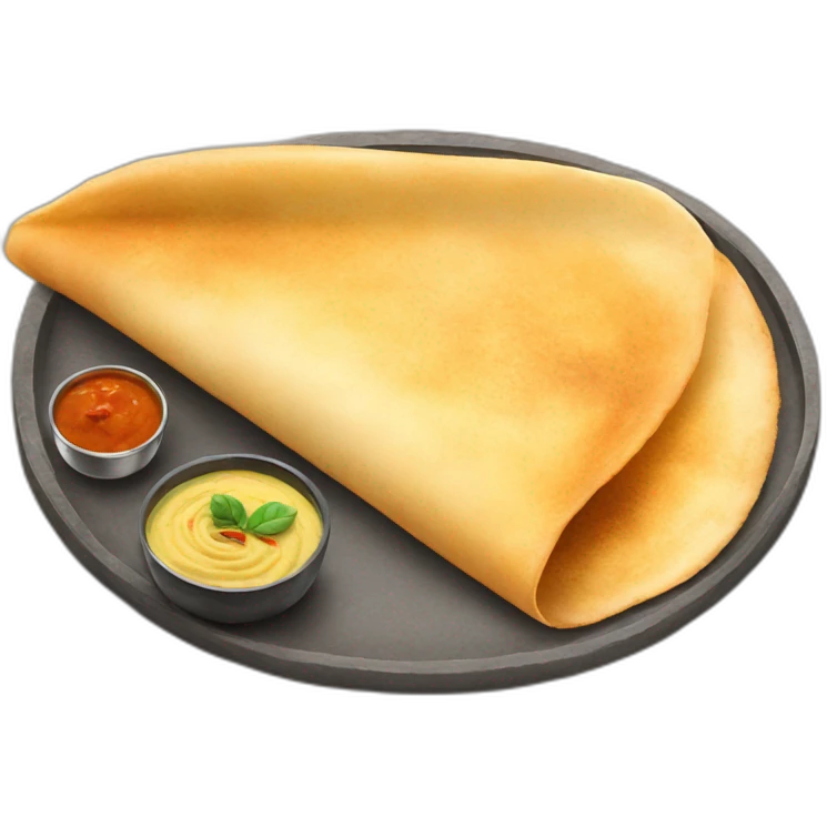 South indian dosa emoji