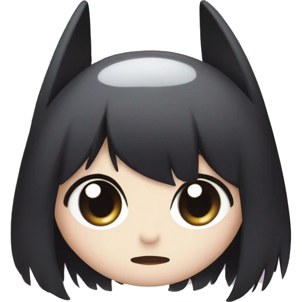 Kuromi cœur yeux  emoji