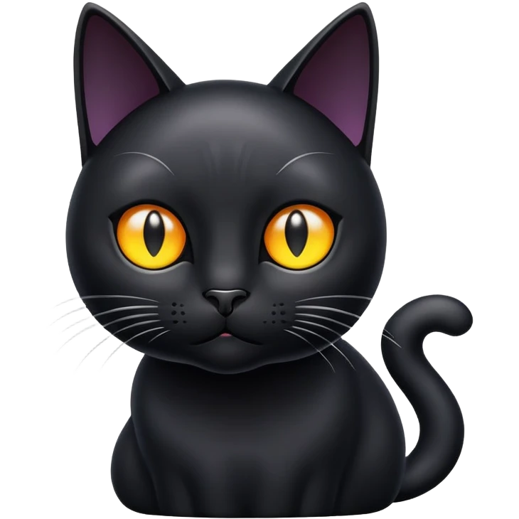 black cat emoji