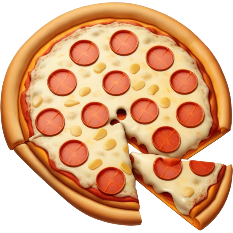 sleeping pizza emoji