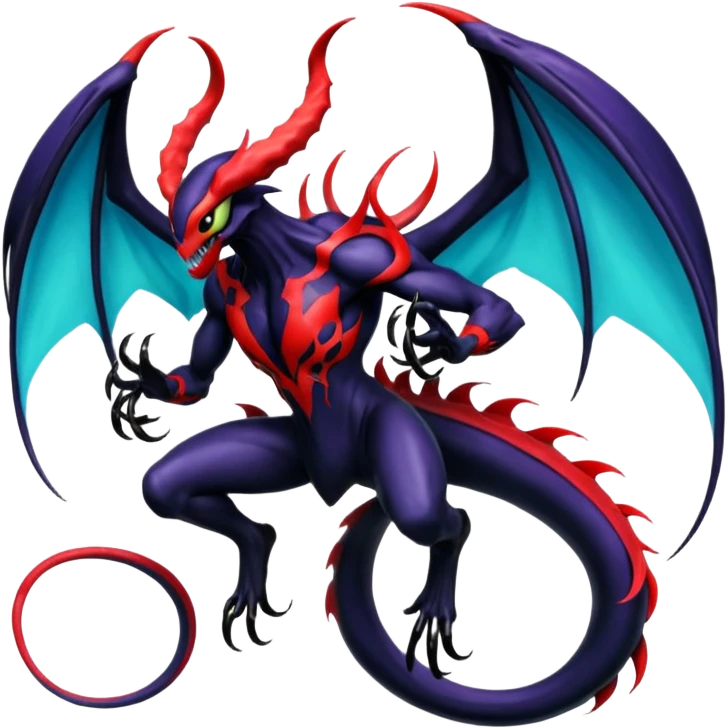 Venom at-Yveltal-Lunala-Fakémon-hybrid-creature (full body)  emoji