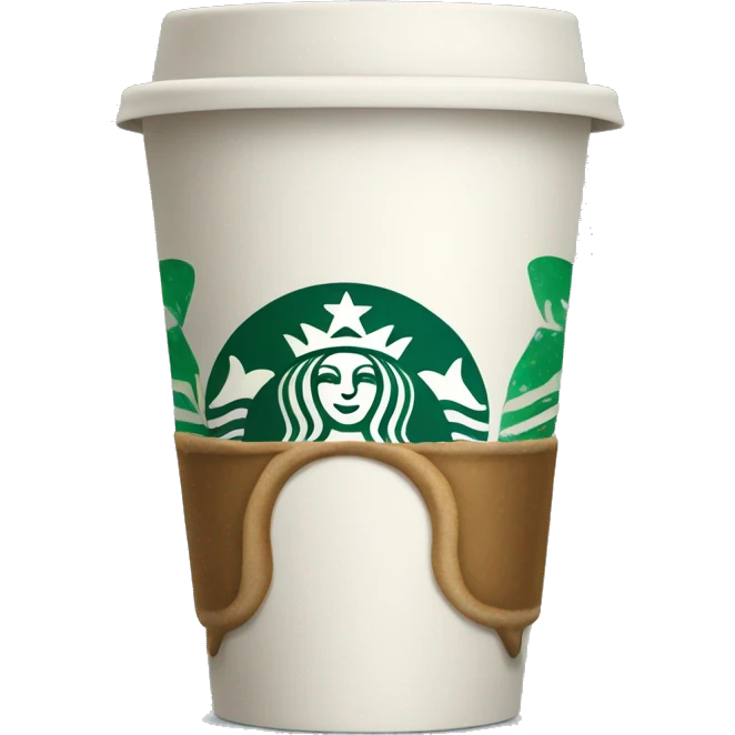 starbucks cup winter  emoji
