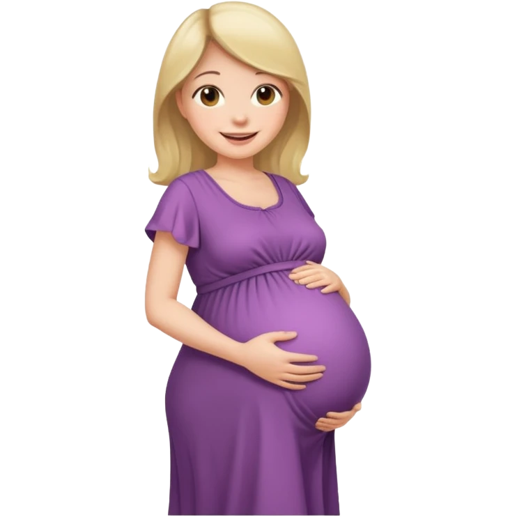 pregnant lady  emoji