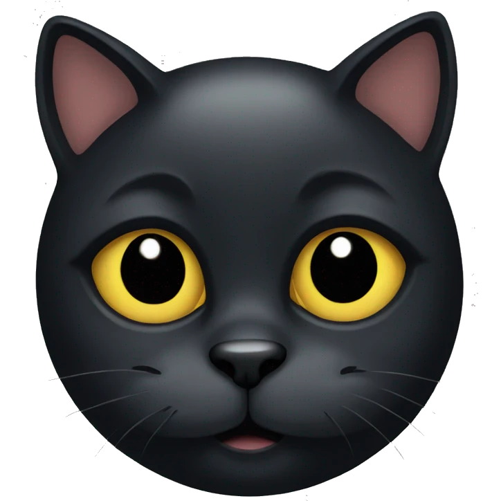 Black cat emoji