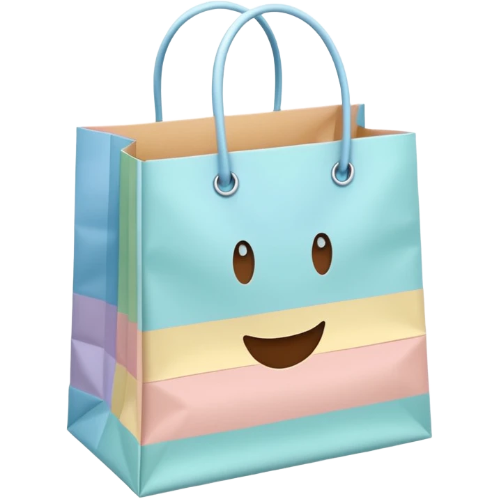 beautiful shopping bag emoji