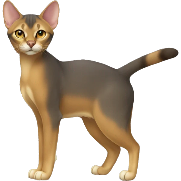 Chausie Cat Full Body emoji