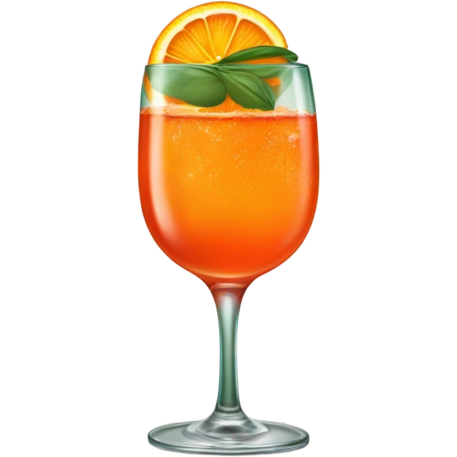 Aperol spritz emoji