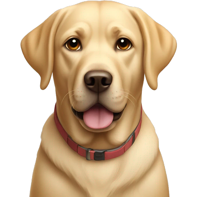 Labrador cool emoji