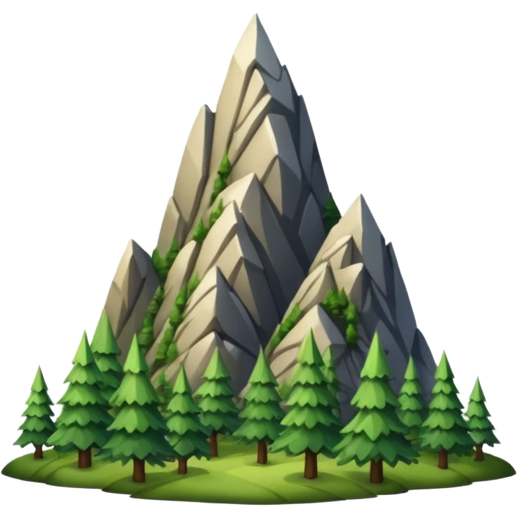 mountain green  emoji