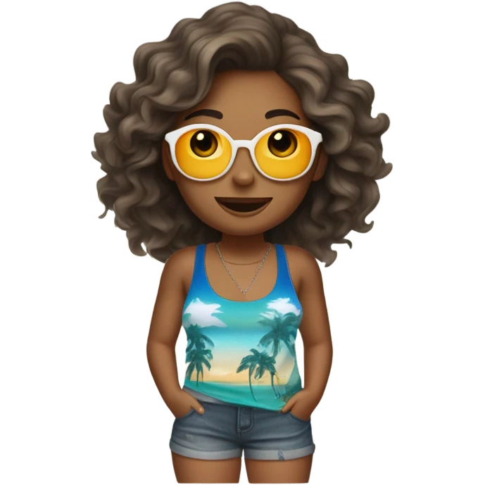California girl  emoji