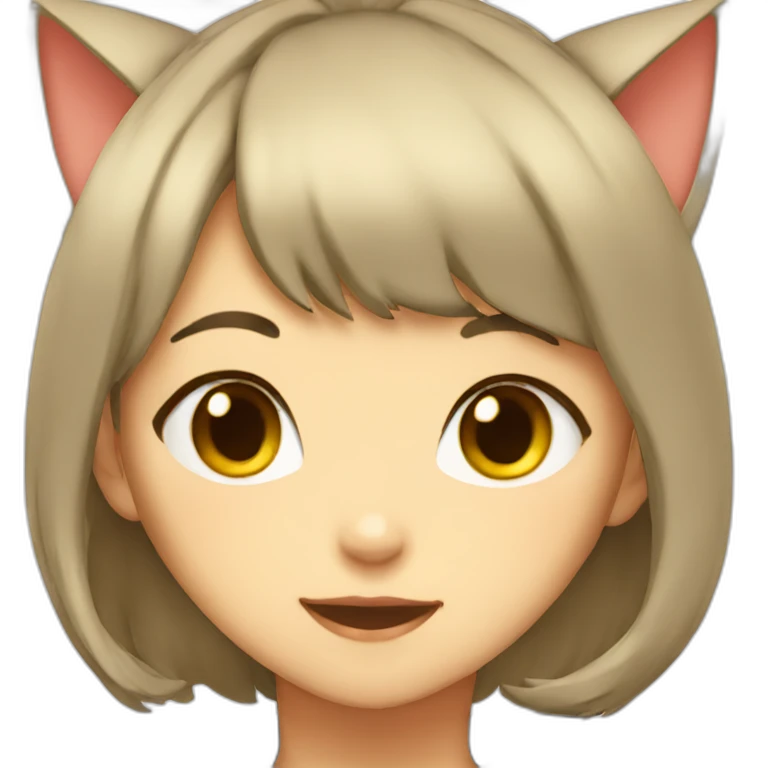 anime catgirl emoji