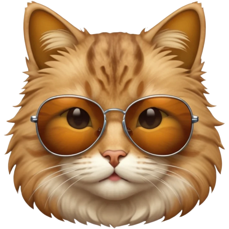 Cat wearing sunglasses emoji