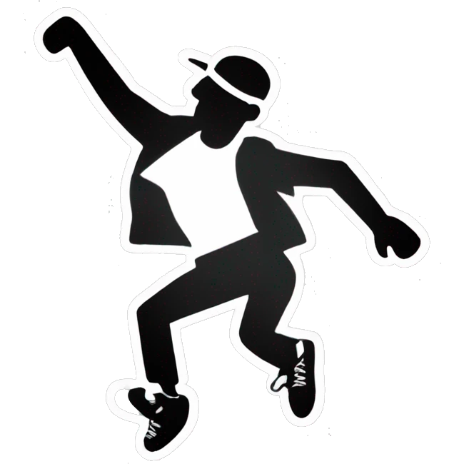 Keith Haring Jumpman emoji