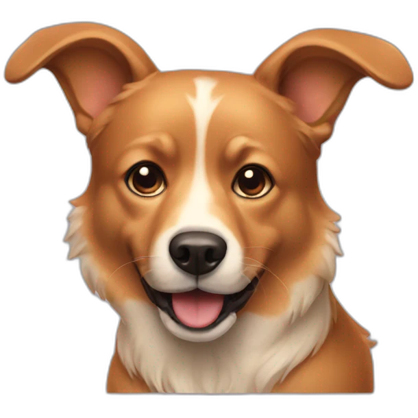 caramel dog emoji