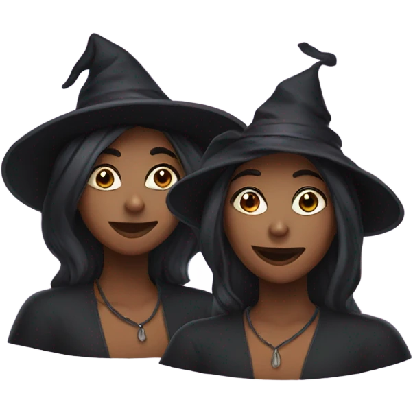 three sister witches emoji