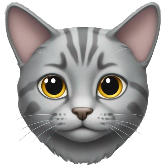 Shodla  fold gray cat emoji