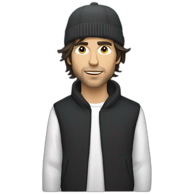 Le chanteur français Orelsan emoji