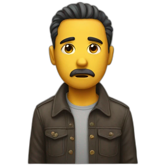 Sad emoji