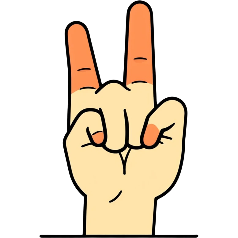 middle finger hand gesture emoji