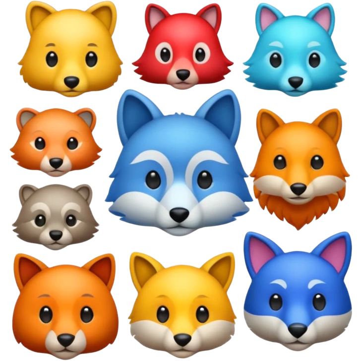 Spirit animals emoji