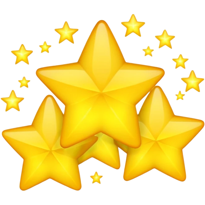 Yellow stars  emoji