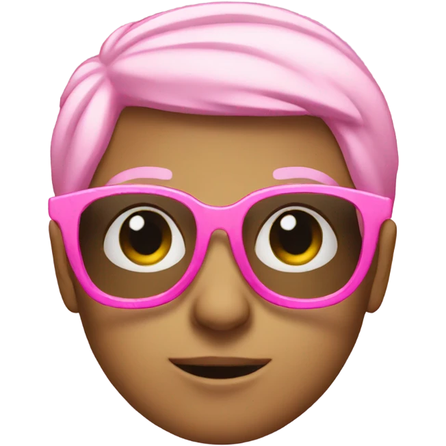 pink glasses  emoji