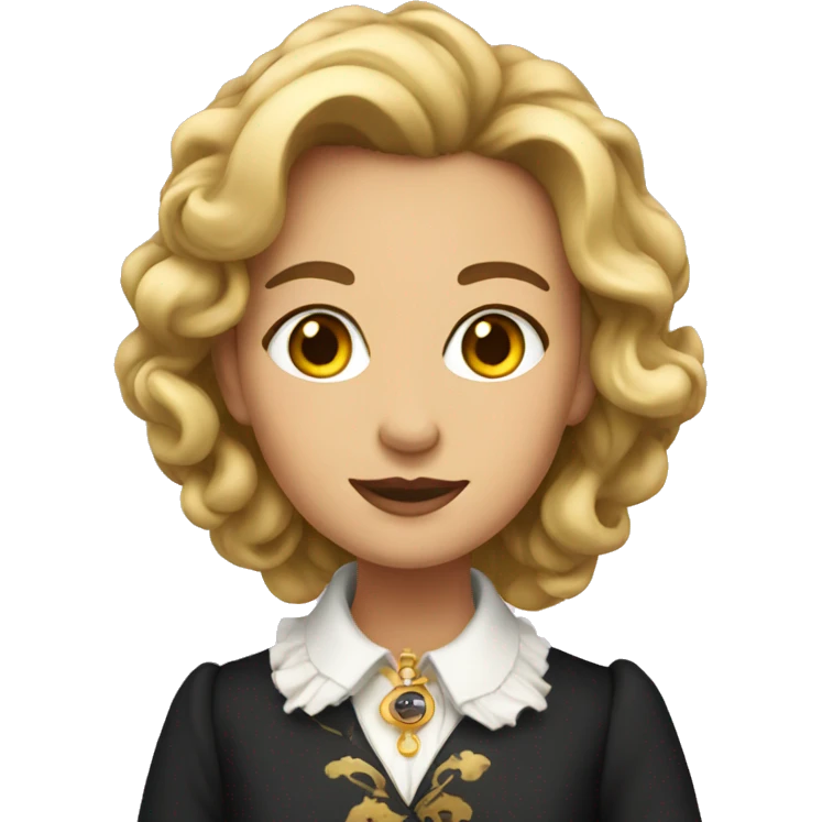 Aristocrat female emoji
