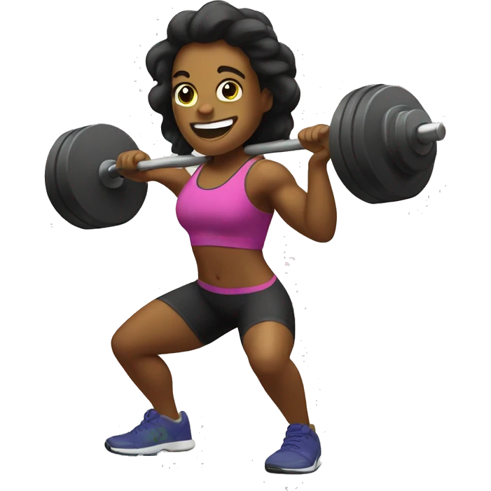 make me an emoji that mixes weight training with crossfit. emoji