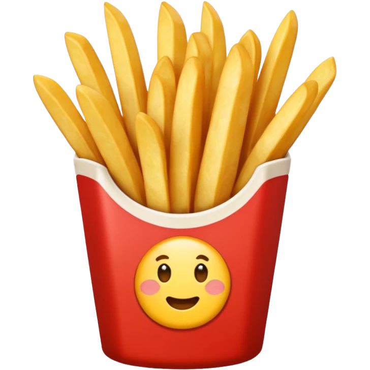 french fries emoji