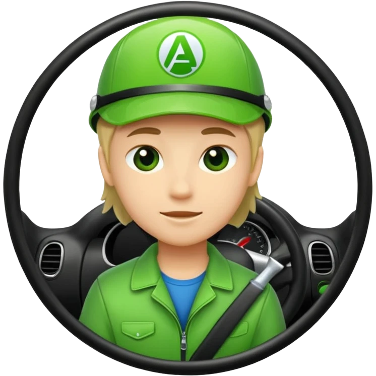 Jeune permis le A de jeune conducteur genre le petit rond  emoji