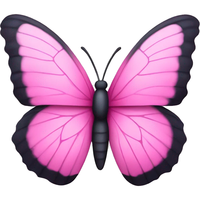 pink butterfly  emoji