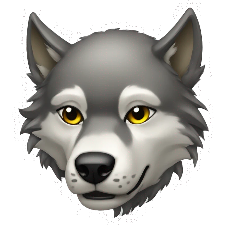cyber wolf emoji