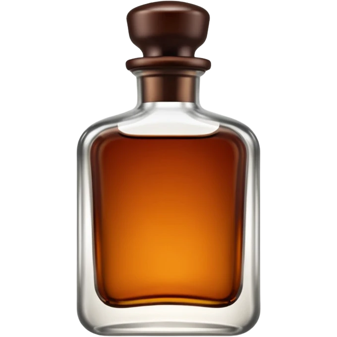 manly cologne, transparent glass emoji