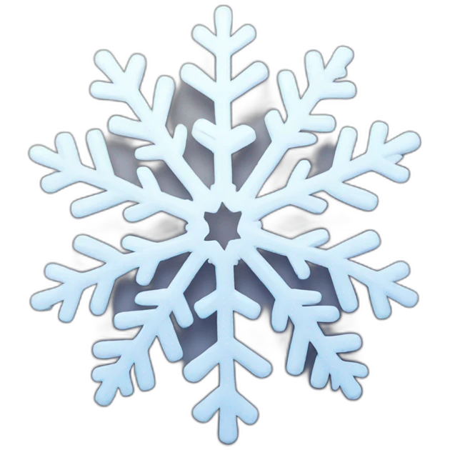 Snowflake emoji