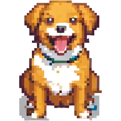 happy dog emoji