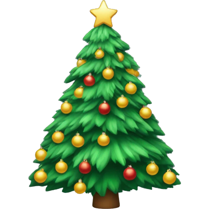 Christmas tree emoji