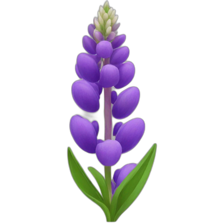 lupine flowers  emoji