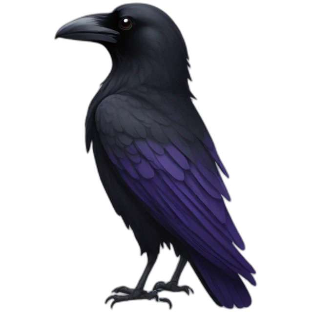Raven emoji