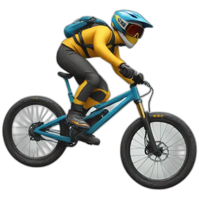 downhill emoji